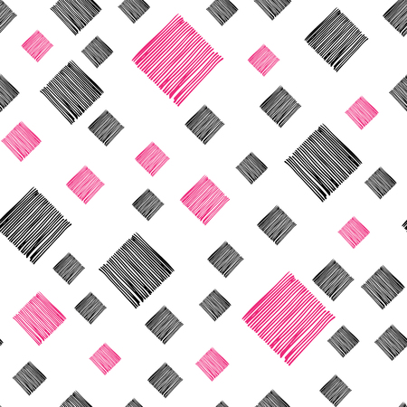 Abstract hand drawn seamless pattern. Design element for styles or wallpapers.のイラスト素材