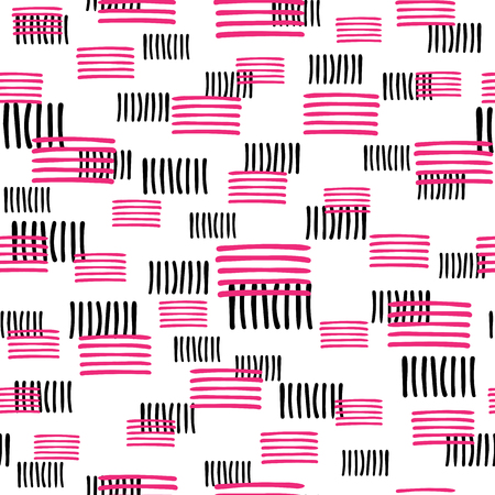 Abstract hand drawn seamless pattern. Design element for styles or wallpapers.のイラスト素材