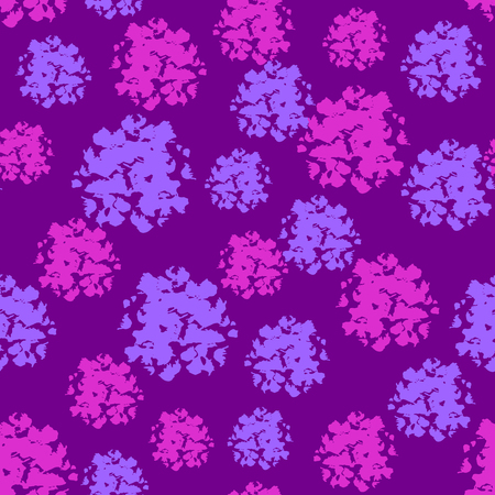 Abstract hand drawn seamless pattern. Design element for textile or wallpapers.のイラスト素材