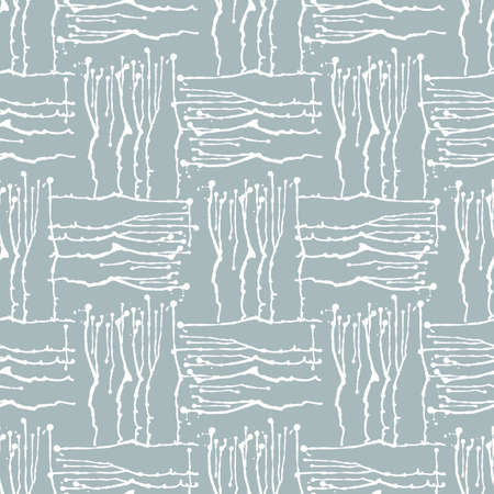 Abstract seamless pattern with grunge elements. Vector illustration. Design element for banner, wrapping paper, wallpaper or fabric.のイラスト素材
