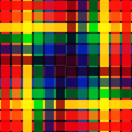 LGBT pride month symbol. Seamless pattern with gay rainbow flag colors. vector illustration. Design element for banner, fabric, wallpaper, wrapping paper.のイラスト素材