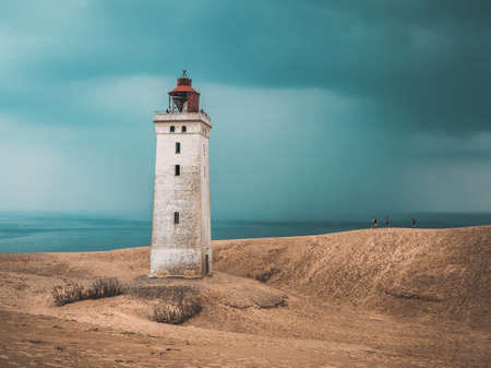 Rubjerg Knude Lighthouse in Denmarkの写真素材