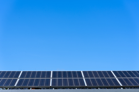 Photovoltaic or solar panel for renewable energy or electricity
