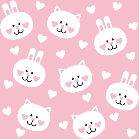 background with animalsのイラスト素材