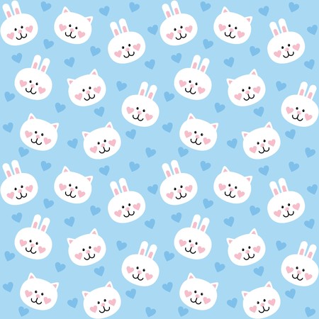 background with animalsのイラスト素材