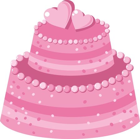 pink cake