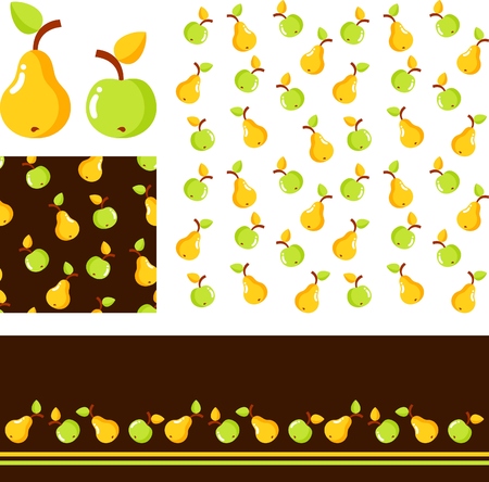 backgrounds and bordersのイラスト素材