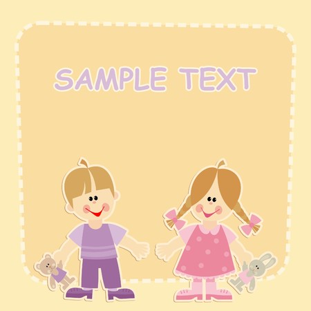 childrenのイラスト素材