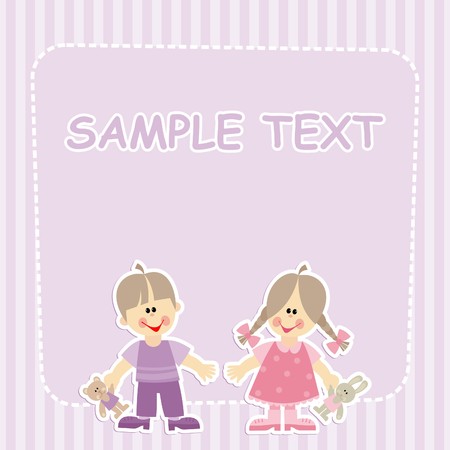 childrenのイラスト素材