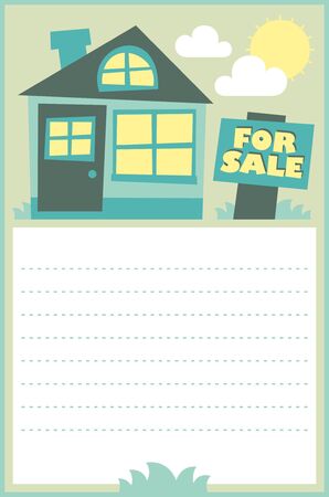 for sale blankのイラスト素材