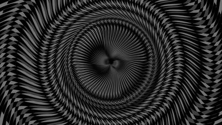 A monochrome geometrical graphic pattern