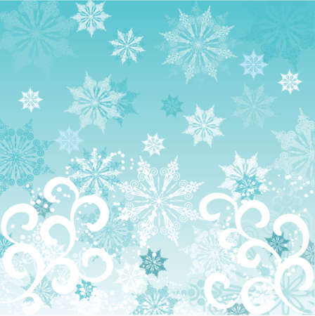 Winter background, vector illustrationのイラスト素材