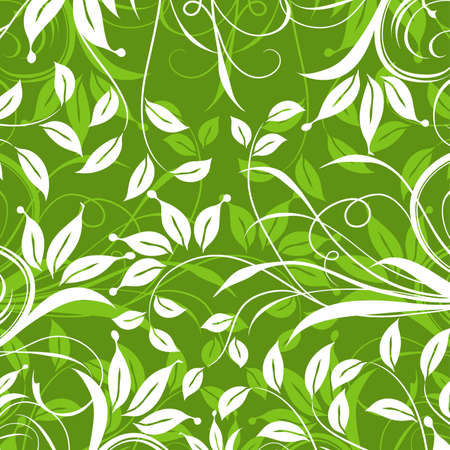 Decorative floral pattern, vector illustrationのイラスト素材