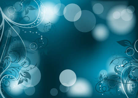 Floral abstract background, vector illustration, eps10のイラスト素材