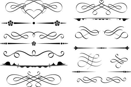 Set of design elements, vector illustration Set of design elements, vector illustration