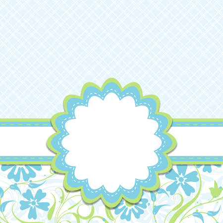 Template greeting card, vector illustration, eps10のイラスト素材