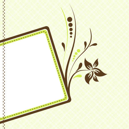 Template greeting cardのイラスト素材