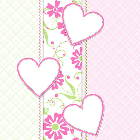 Template greeting cardのイラスト素材