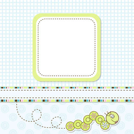 Template greeting cardのイラスト素材