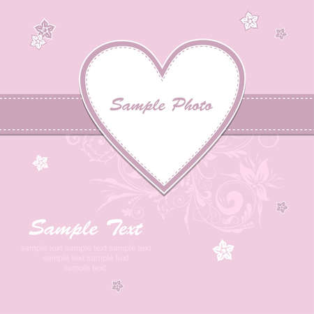 Template greeting cardのイラスト素材