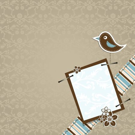 Template greeting card.のイラスト素材