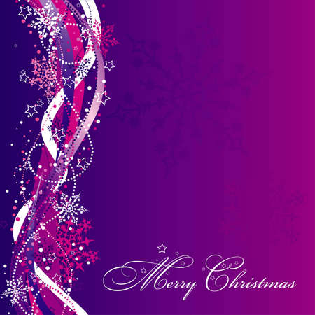 Christmas background with baubles decoration, vector illustrationのイラスト素材