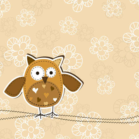 Template greeting card, vector illustrationのイラスト素材