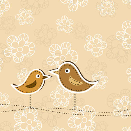 Template greeting card, vector illustrationのイラスト素材