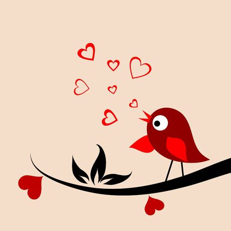 Valentine's Day background, illustrationのイラスト素材