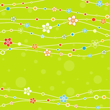 Template greeting card, vector illustrationのイラスト素材