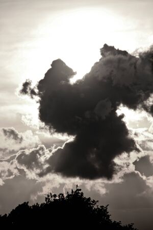 Epic cloud formationsの写真素材