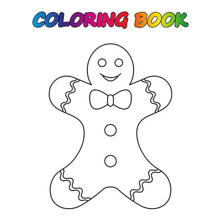 coloring book. Coloring page to educate preschool kids. Game for preschool kids. Vector cartoonのイラスト素材