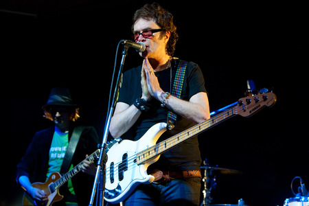 MINSK, BELARUS - APRIL 05: Glenn Hughes, live concert on April 05, 2008 in Minsk, Belarusのeditorial素材