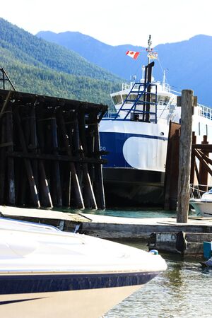 lake ferry in the landing stage 1