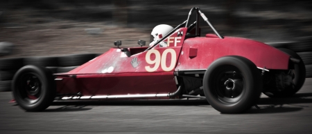 Racing car during the rrally, creative editionのeditorial素材