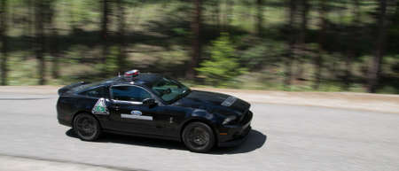 Knox Mountain Rally in Kelowna May 2013のeditorial素材