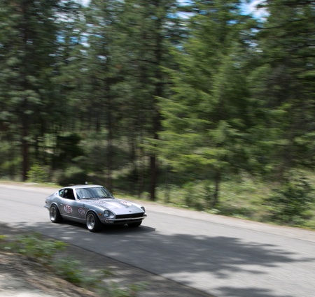 Knox Mountain Rally in Kelowna May 2013のeditorial素材