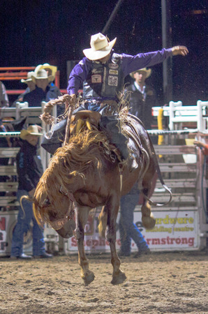 Rodeo competition in Armstrong, British Columbia, Canadaのeditorial素材