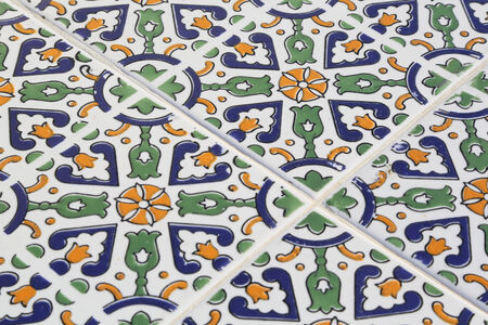 tunisian style tile pattern