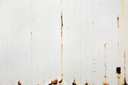 White rusted fence - backgroundの写真素材