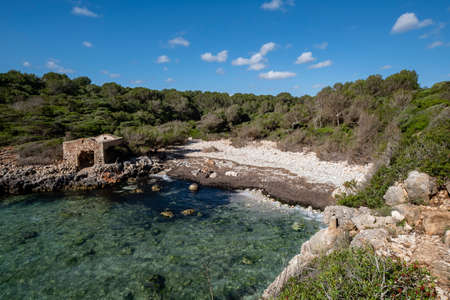 Cala Brafi , Felanitx, Mallorca, Balearic Islands, Spainのeditorial素材