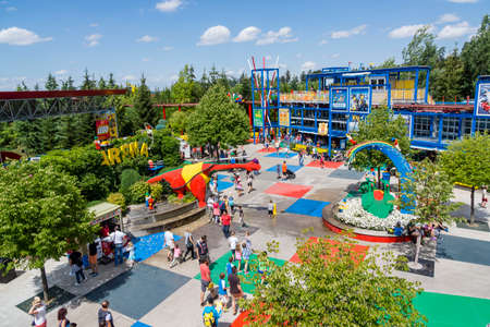 Legoland amusement park, GÃ¼nzburg, Germany, Europeのeditorial素材