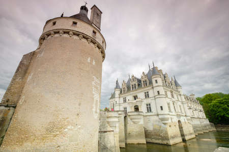 Tour des Marques, ChÃ¢teau de Chenonceau, 16th century, Chenonceaux, Indre-et-Loire department, France, Western Europeのeditorial素材
