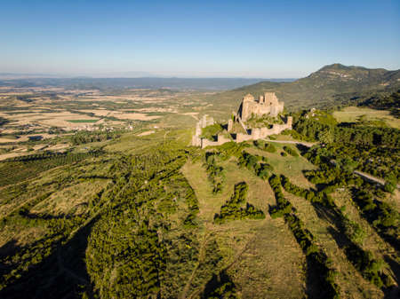Loarre castle, Huesca, Spainのeditorial素材
