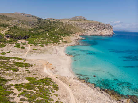 Arenalet de Aubarca, Arta, Mallorca, Balearic Islands, Spainのeditorial素材
