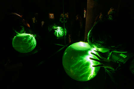 Camera Obscura & World of Illusions, Edinburgh, Lowlands, Scotland, UKのeditorial素材