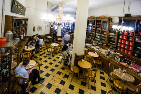 El Gato Negro, Cultural Heritage of the City of Buenos Aires, Buenos Aires, Argentine Republic, Southern Cone, South Americaのeditorial素材