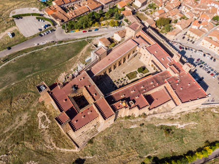 SigÃ¼enza Castle, 11th century, Siguenza, Guadalajara, Spainのeditorial素材