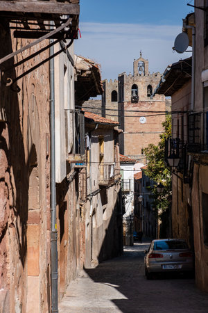 Siguenza, Guadalajara, Spainのeditorial素材