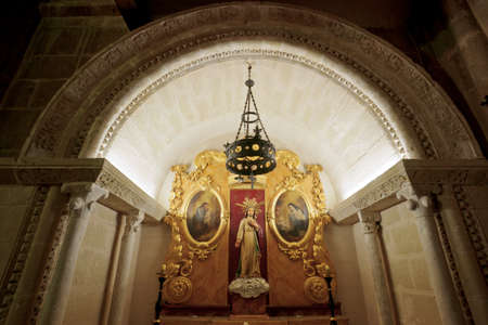 Chapel of the Temple, XIII century. Unique nave with cross vault. Palma, Majorca, Balearic Islands....